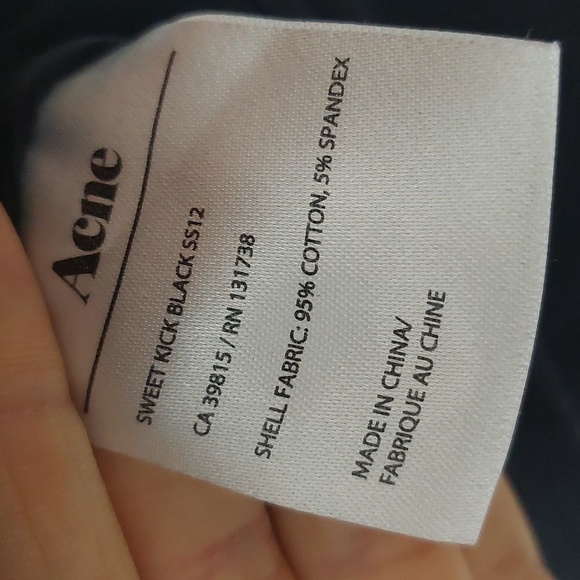 ACNE top - Picture 3 of 9